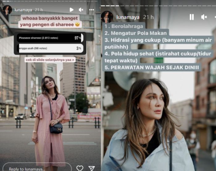 Luna Maya bagikan tips kecantikan 