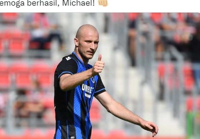 Persija Jakarta tengah mengincar pemain Club Brugge yang pernah membobol gawang Thibaut Courtois, Michael Krmencik.