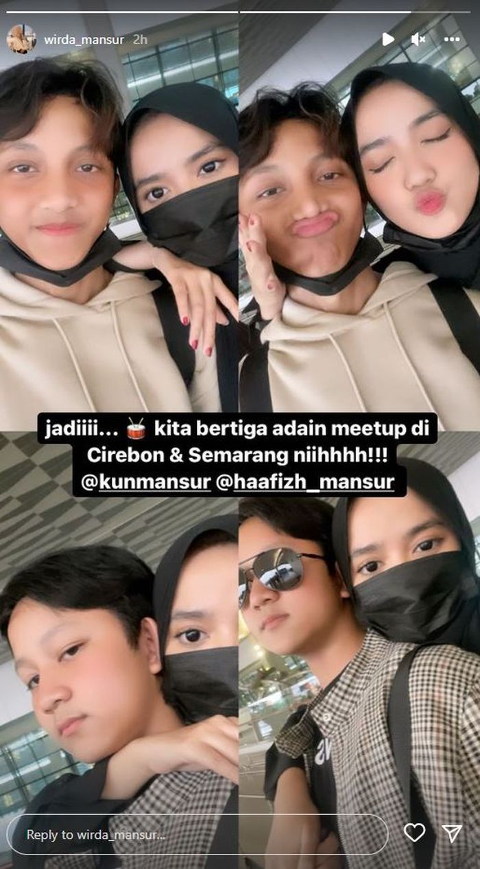 Rumah Ustaz Yusuf Mansur digeruduk, Wirda Mansur dan adik-adiknya justru gelar meet and greet 