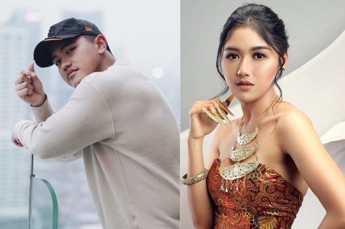 Kolase foto Kesang Pangarep dan Erina Gudono 