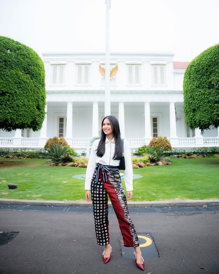 OOTD Maudy Ayunda selama menjadi Juru Bicara Pemerintah untuk Presidensi G20.