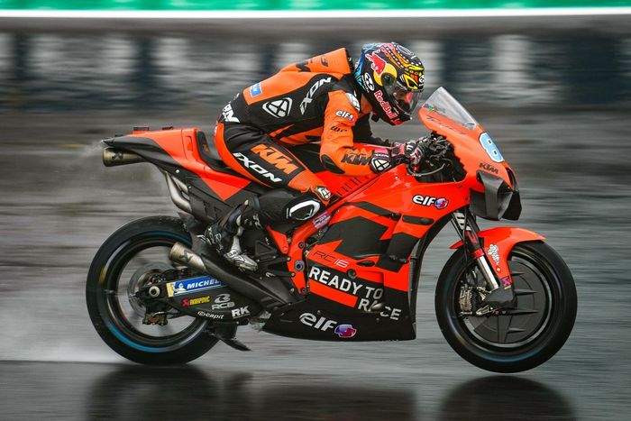 Pembalap Tech3 KTM Factory Racing, Remy Gardner di MotoGP Belanda 2022