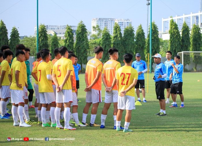 Pelatih Timnas U-19 Vietnam, Dinh The Nam, merasa puas dengan persiapan tim menjelang tampil di Piala AFF U-19 2022.