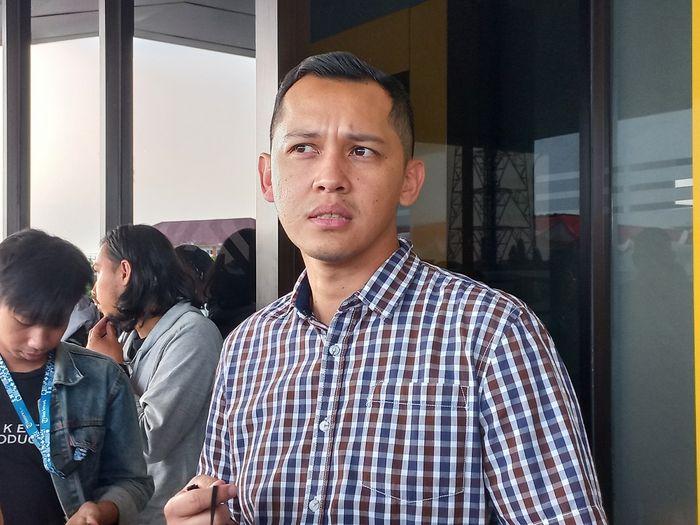 Kasatreskrim Polres Metro Bekasi Kota, Kompol Ivan di halaman Polres Metro Bekasi Kota, Kamis (30/6/2022).