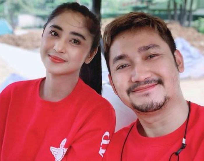 Dewi Perssik dan Angga Wijaya