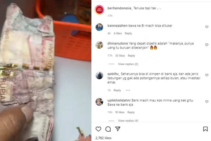 Unggahan video viral.