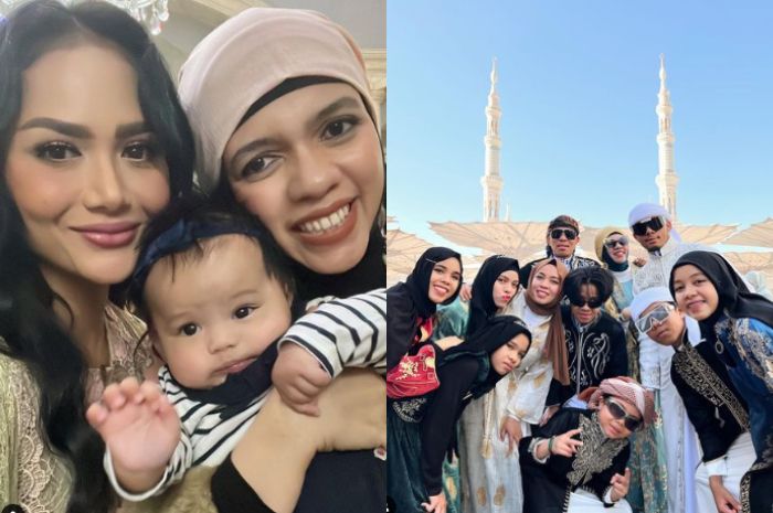 Kolase Foto Krisdayanti, Ammena, Lenggogeni Faruk, dan Gen Halilintar. 