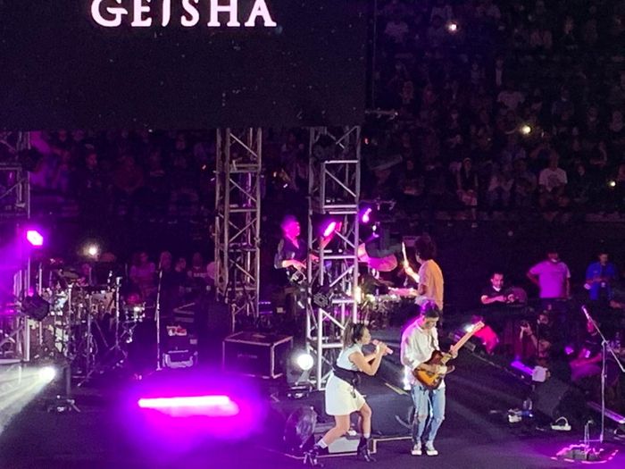 Geisha sebagai band pembuka konser NOAH di Solo.