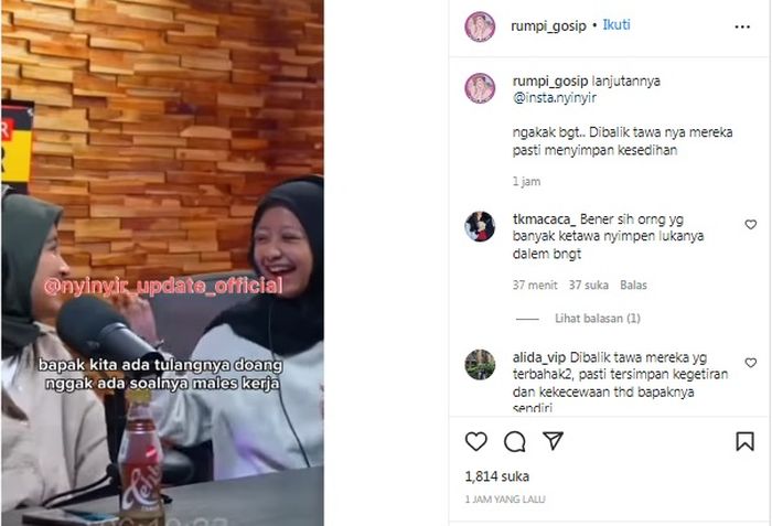 Arafah dan Halda ngakak saat ceritakan ayah mereka yang disebut malas bekerja 