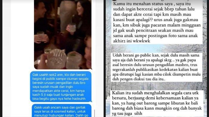 Dhena Devanka sindir Jonathan Frizzy yang tengah sibuk pacaran. 