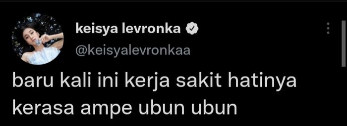 tweet keisya
