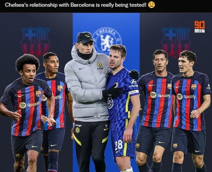 Para pemain incaran Chelsea yang lebih memilih bergabun dengan Barcelona di bursa transfer musim panas 2022.