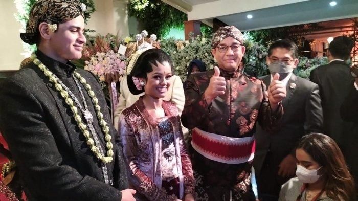 Pernikahan putri Anies Baswedan.