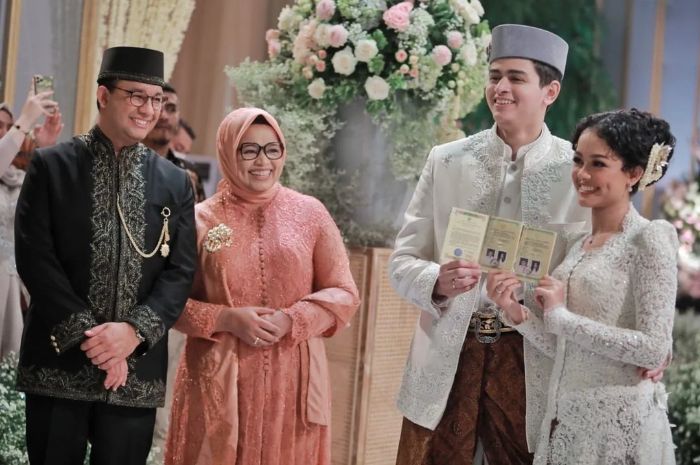 Pernikahan anak Anies Baswedan dan Ali Saleh Alhuraiby.