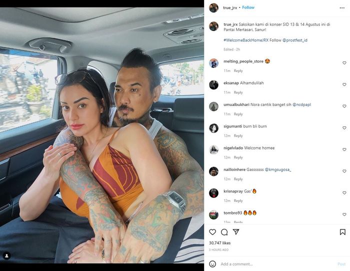 Postingan Jerinx kabarkan band SID bakal gelar konser di Sanur