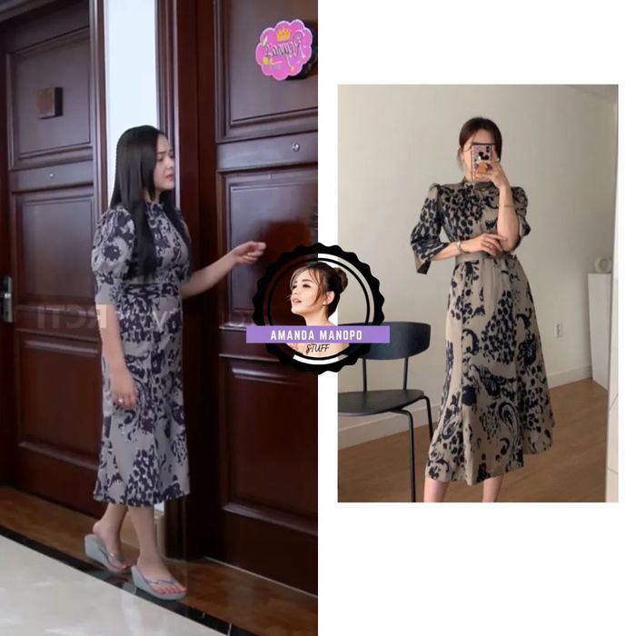 Dress Andin Ikatan Cinta yang diperankan oleh Amanda Manopo.