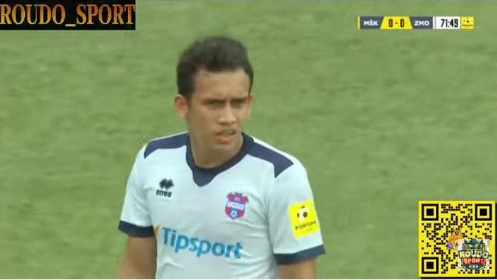 Winger timnas Indonesia, Egy Maulana Vikri melakoni debut di tim barunya, FC Vion Zlate Moravce pada Sabtu (13/8/2022).