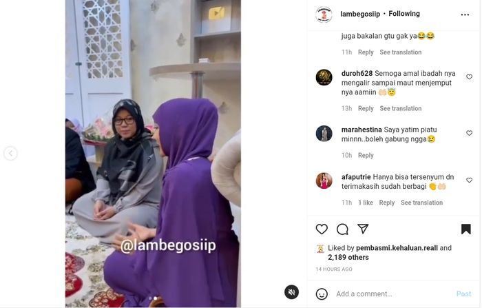 Lucinta Luna gelar selamatan setelah operasi plastik. 