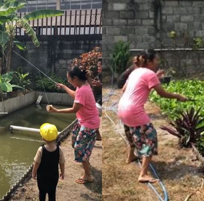Penampilan sederhana Soimah jika di rumah