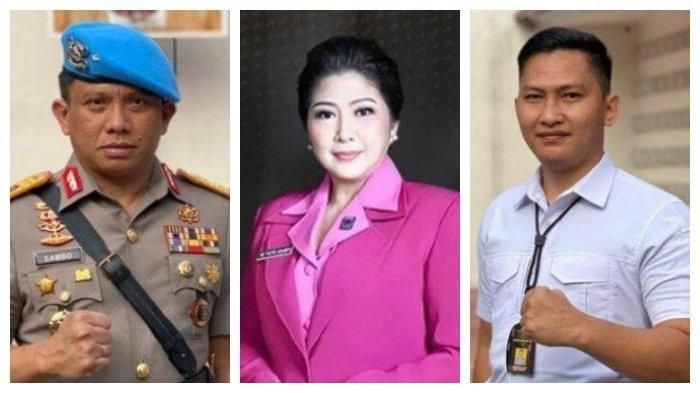 Ferdy Sambo, Putri Candrawati, dan Brigadir J 