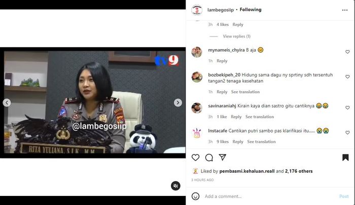 AKP Rita Yuliana yang diisukan jadi simpanan Ferdy Sambo mengungkap bercita-cita menjadi dokter dan artis 