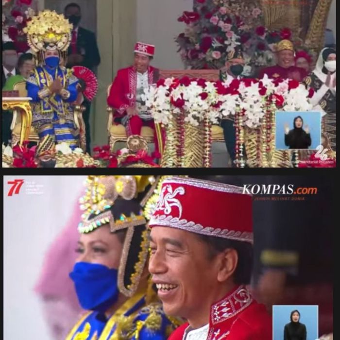 respon pak Jokowi dan jajarannya saat Farrel mengubah lirik lagu