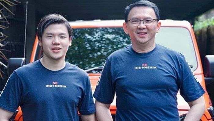 Nicholas Sean dan Ahok 