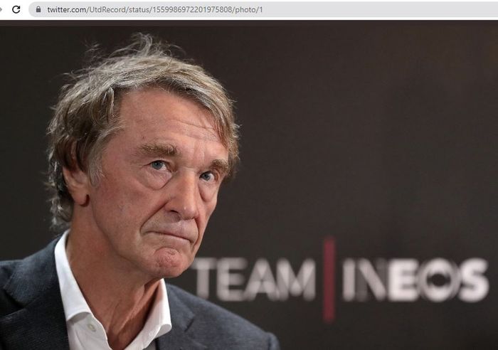 Orang terkaya kedua di Inggris, Sir Jam Ratcliffe, dikabarkan ingin membeli Manchester United.