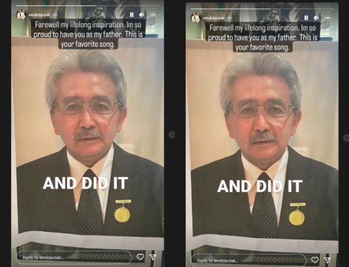 Achmad Hermanto Dardak, ayah Emil Dardak meninggal dunia. 