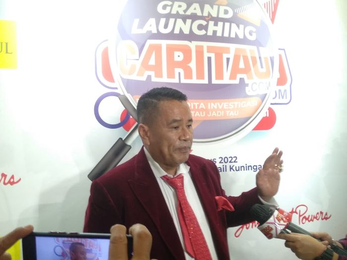 Hotman Paris saat ditemui di Kuningan, Sabtu (20/8/2022).