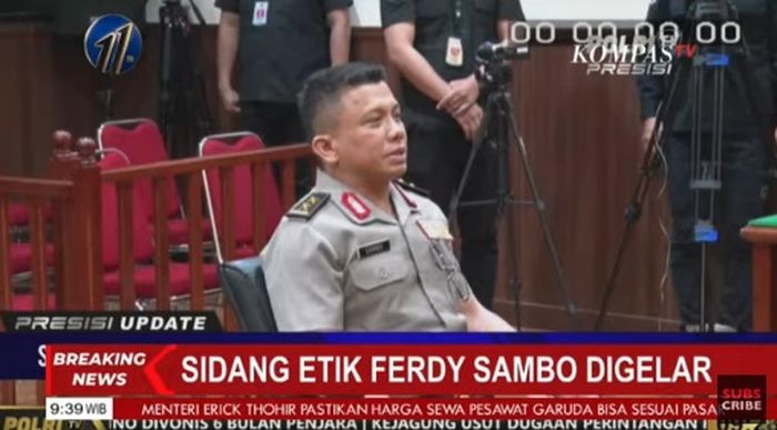 Ferdy Sambo mundur dari Polri, begini suasana sidang kode etik yang digelar untuknya