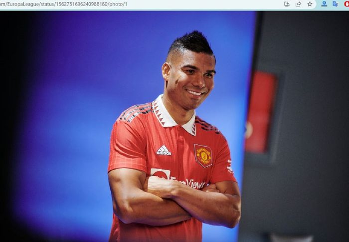 Gelandang Manchester United, Casemiro.