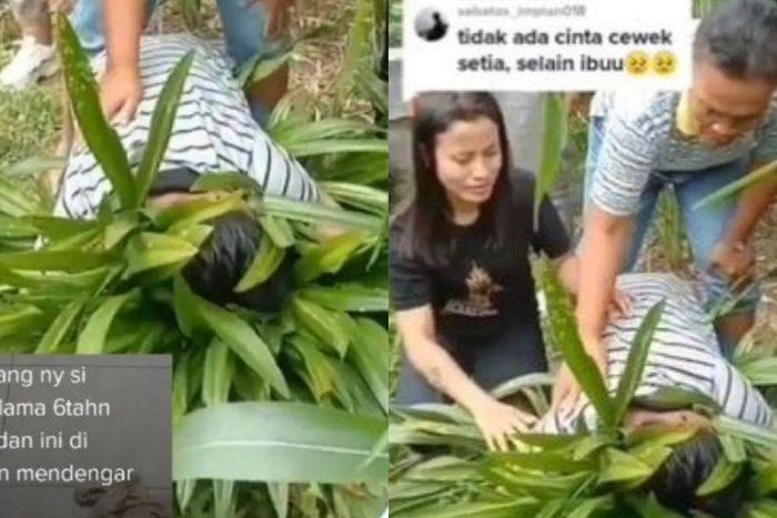 unggahan viral pria histeris ditinggal nikah pacar