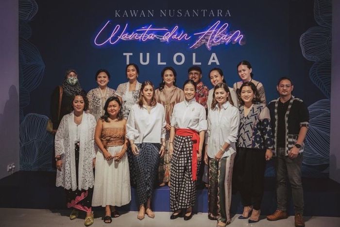 Deretan pelaku usaha kreatif terpilih yang hadir di gelaran Kawan Nusantara bertajuk Wanita dan Alam 