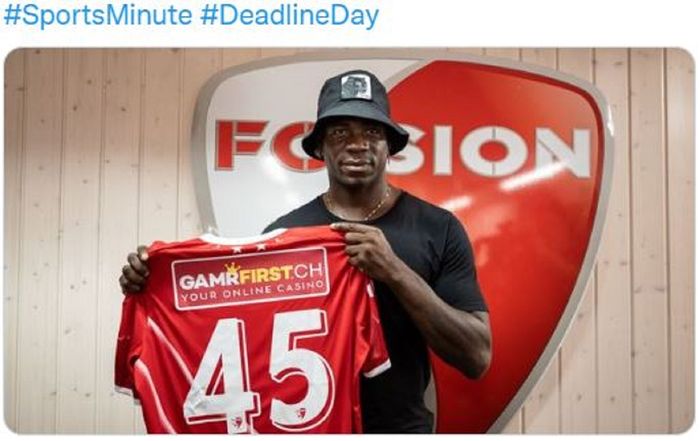 Mario Balotelli resmi menjadi pemain anyar FC Sion dengan kontrak hingga 2024.