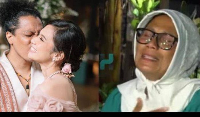 Kolase foto Indah Permatasari, Arie Kriting, dan Nursyah 