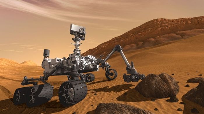Penjelajah Curiosity NASA yang mendarat di Planet Merah.