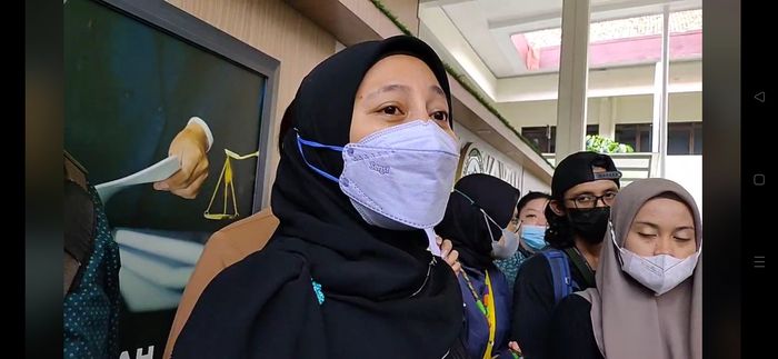 Kuasa hukum korban penipuan CPNS bodong Olivia Nathania, Desi Hadi Saputri saat ditemui di Pengadilan Negeri Jakarta Selatan, Rabu, (7/9/2022).