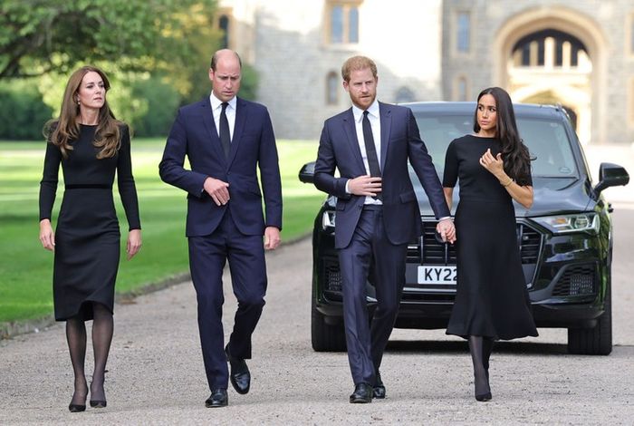 Kate Middleton, Pangeran William, Pangeran Harry, Meghan Markle