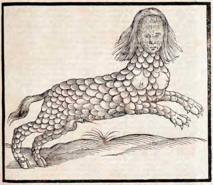 Ilustrasi Lamia.