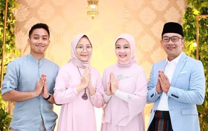 Keluarga Ridwan Kamil dan Atalia Praratya
