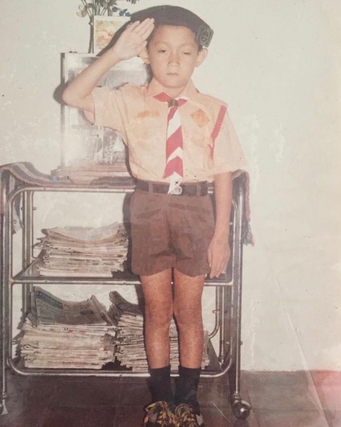 Potret masa kecil Ifan Seventeen