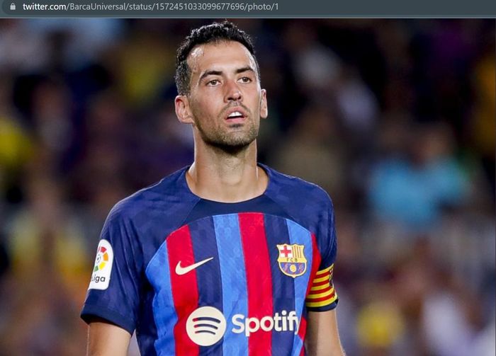 Sergio Busquets memutuskan untuk pergi dari Barcelona pada akhir musim ini.