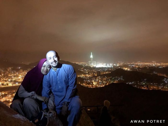 Irfan Hakim bersama istri