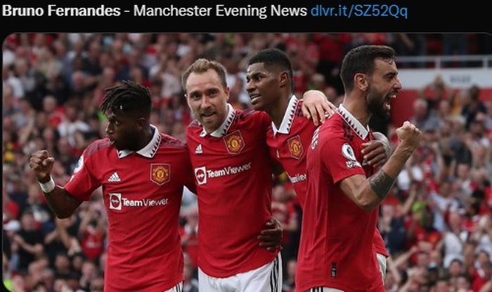 Manchester United memiliki dua playmaker dalam diri Christian Eriksen dan Bruno Fernandes pada musim 2022-2023.