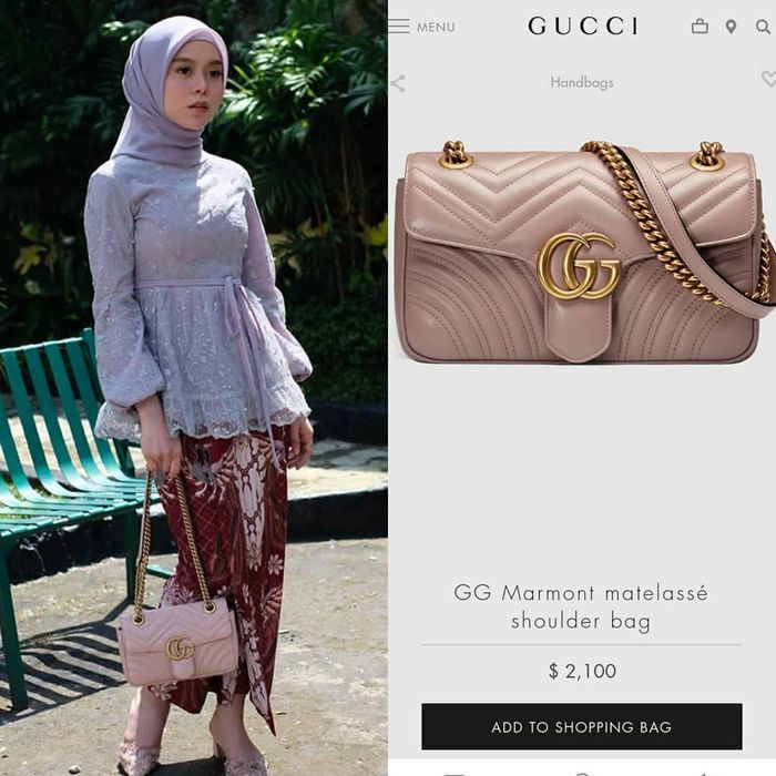 Gaya Lesty Kejora tenteng tas branded harga 30 jutaan rupiah
