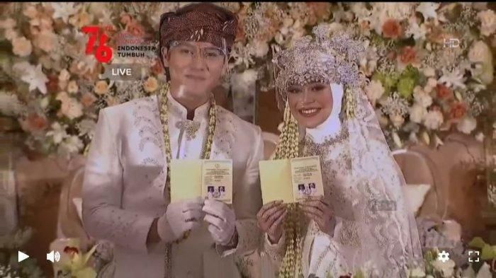 Rizky Billar dan Lesti Kejora sudah resmi menjadi pasangan suami dan istri, Kamis (19/8/2021). 