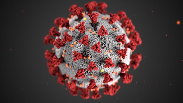 Ilustrasi virus SARS Cov 2 penyebab covid-19.
