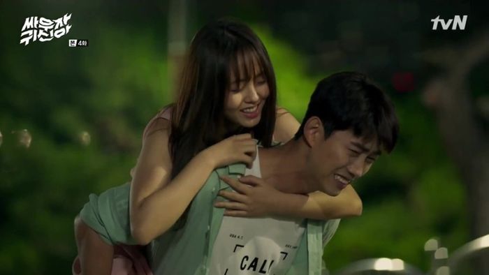 Adegan dalam drama 'Bring It On Ghost'.