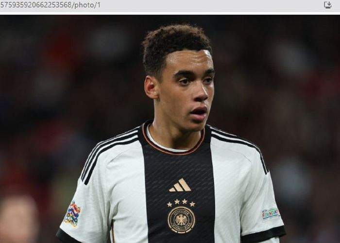Pemain timnas Jerman, Jamal Musiala.